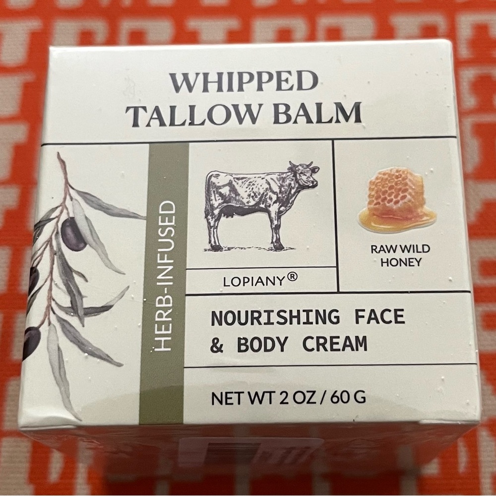 Whipped Tallow Balm Herb-Infused Face & Body Cream